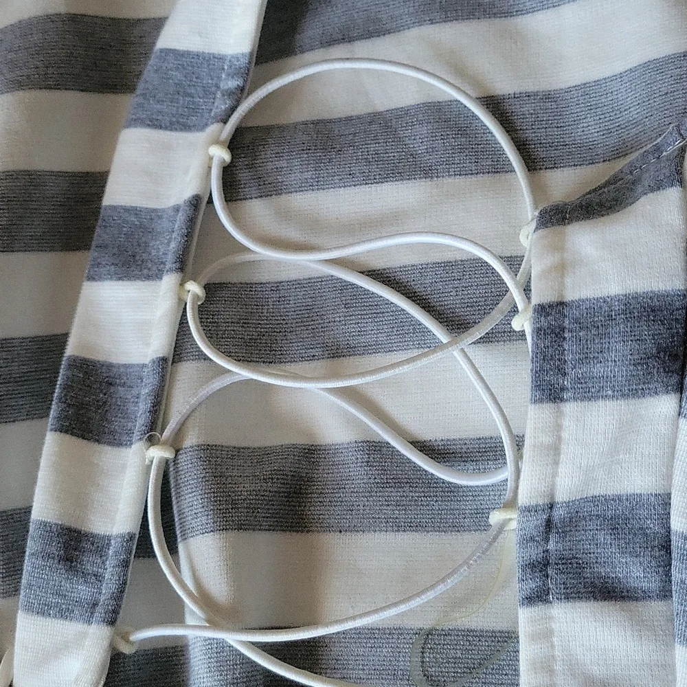 Listicle NWT.  S. cotton stretch.  Tank mini dress - Picture 9 of 10